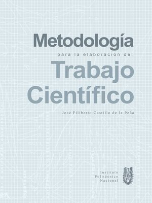 cover image of Metodología para la elaboración del trabajo científico